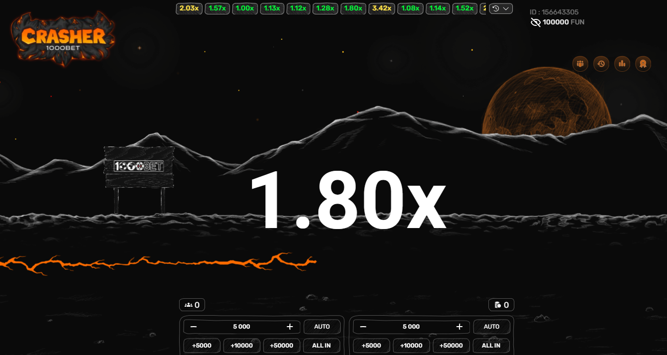 1000Bet bonus page Canada